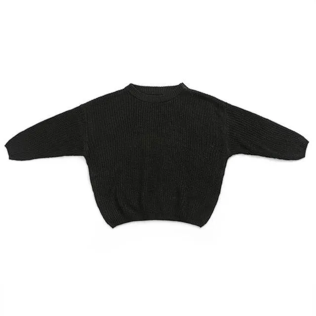 2021 New trendy 0-5 year Newboorn Baby Girl Winter spring Sweaters Long Sleeve O-Neck wholesale Clothing