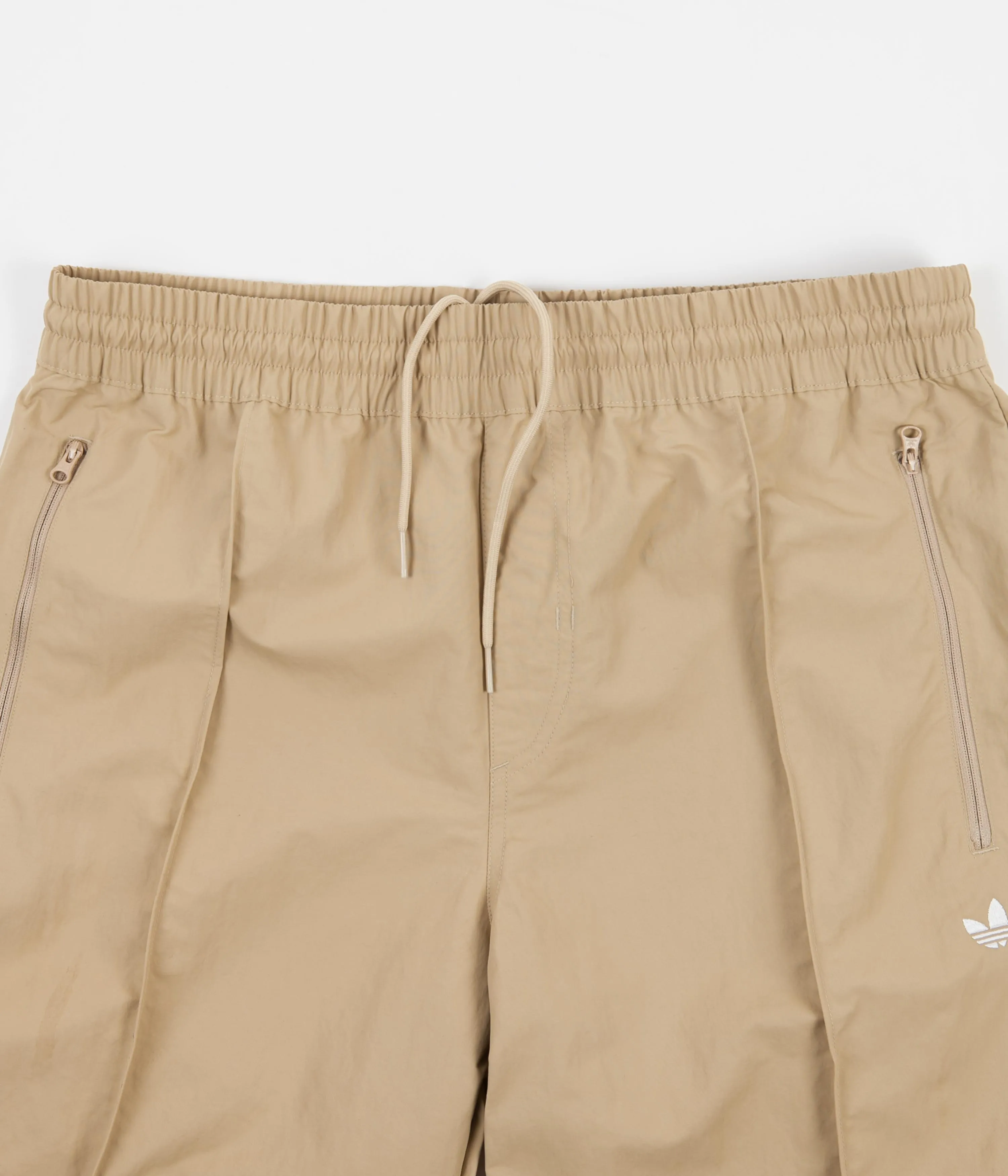 Adidas Pintuck Pants - Beige Tone