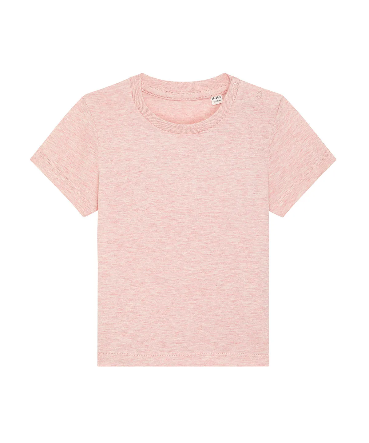 Baby Creator iconic babies t-shirt (STTB918) | Cream Heather Pink