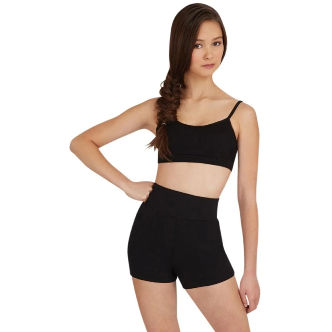 Capezio High Waisted Shorts