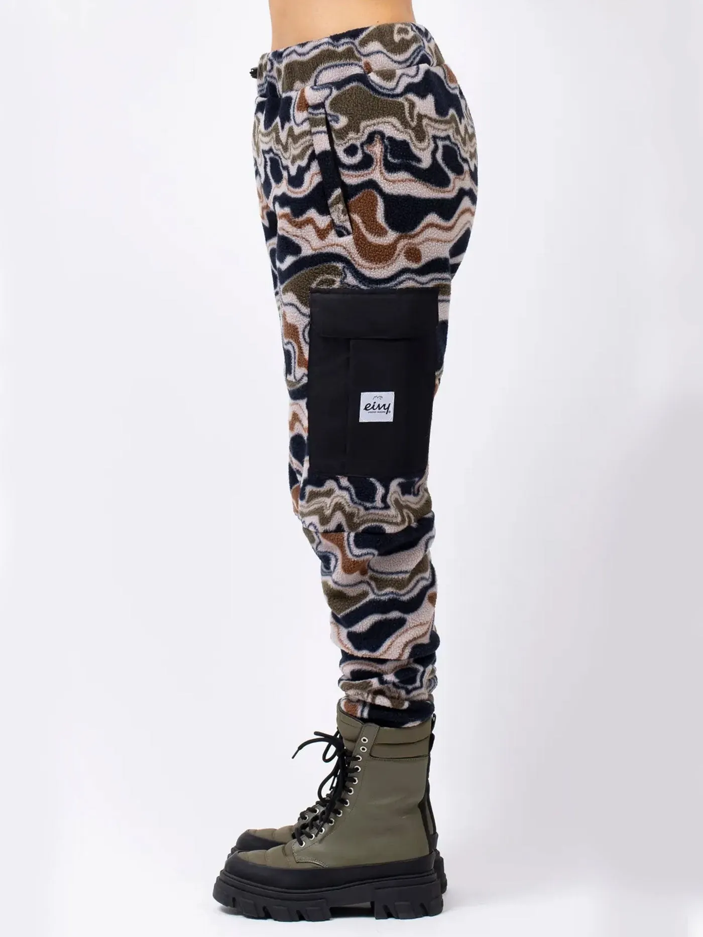 Cargo Sherpa Curve Camo Pants