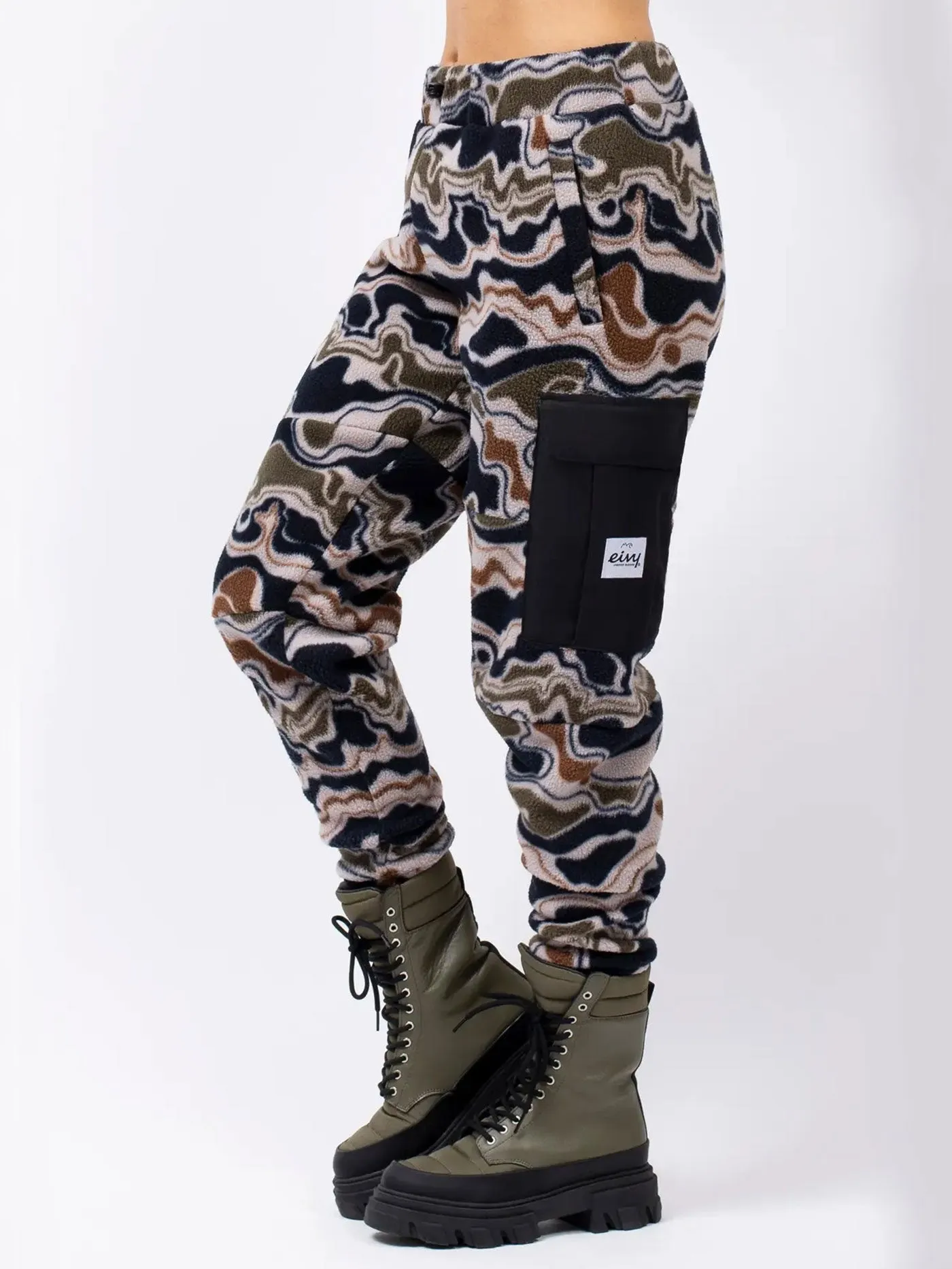 Cargo Sherpa Curve Camo Pants