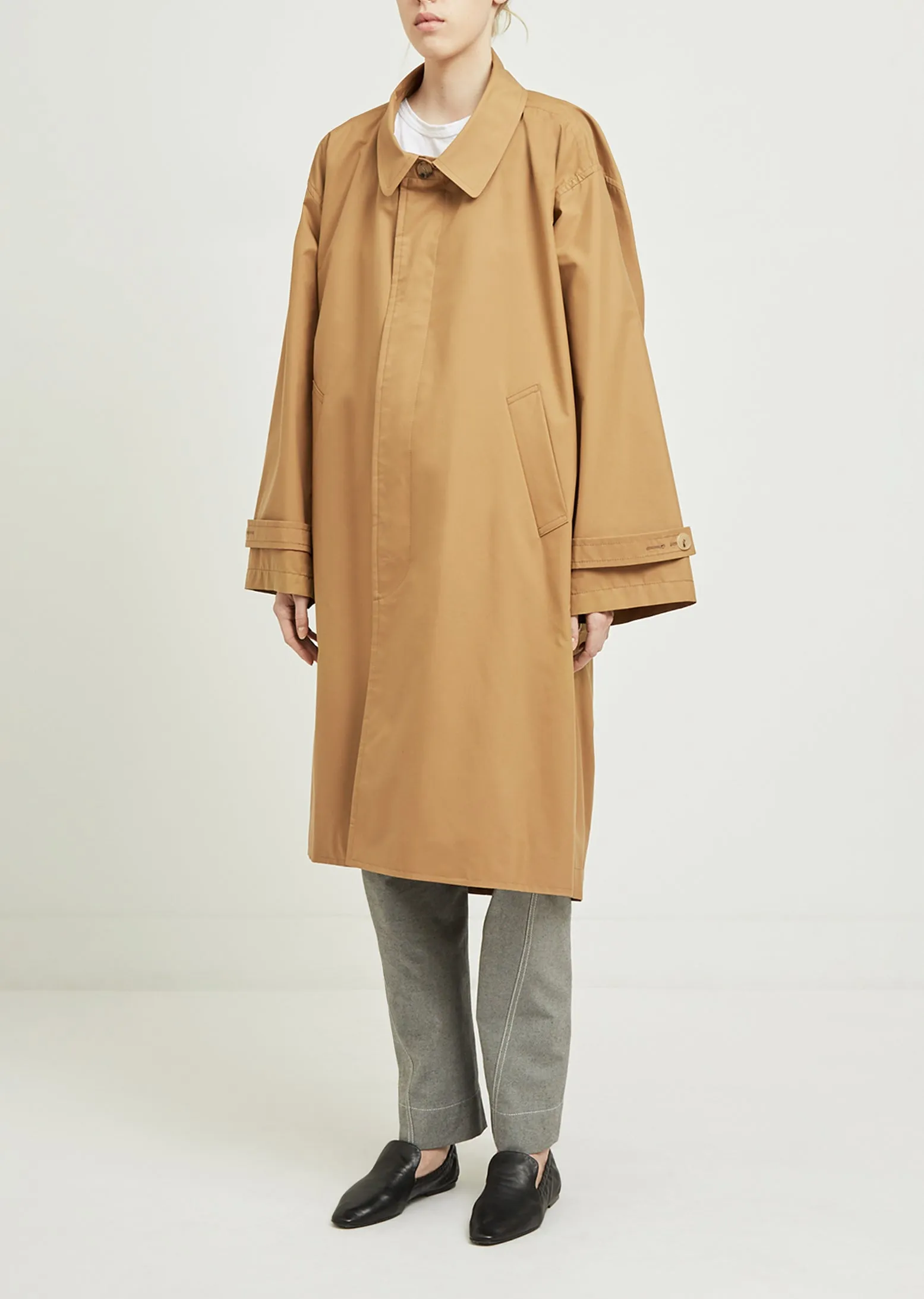 Cody Cotton Blend Trench Coat