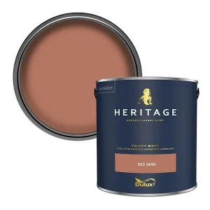 Dulux Heritage Matt Emulsion - Red Sand