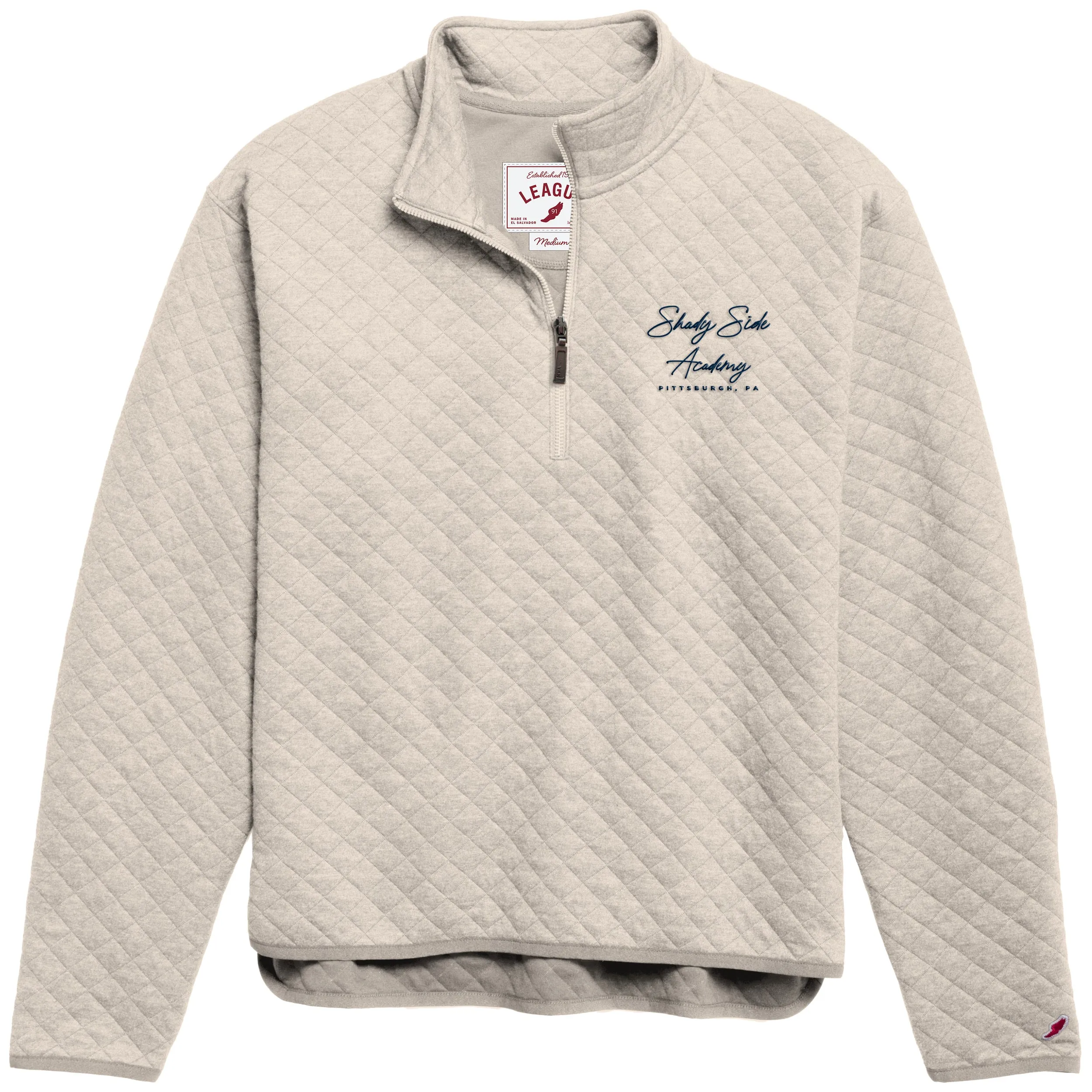 Elegant Script League Highland Quarter-Zip