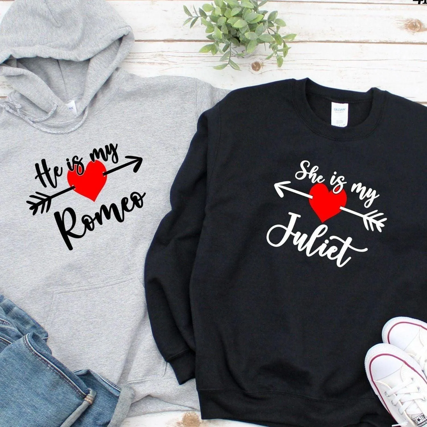 He & She Matching Outfits: Romeo & Juliet Set - Ideal Couple's Present, Cozy & Stylish