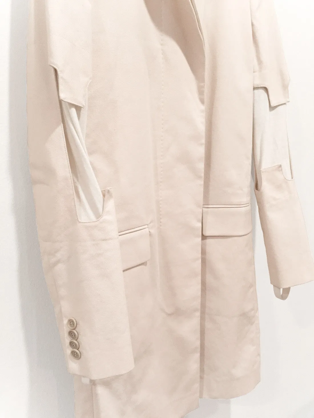 Helmut Lang SS04 Elbow Cutout Coat