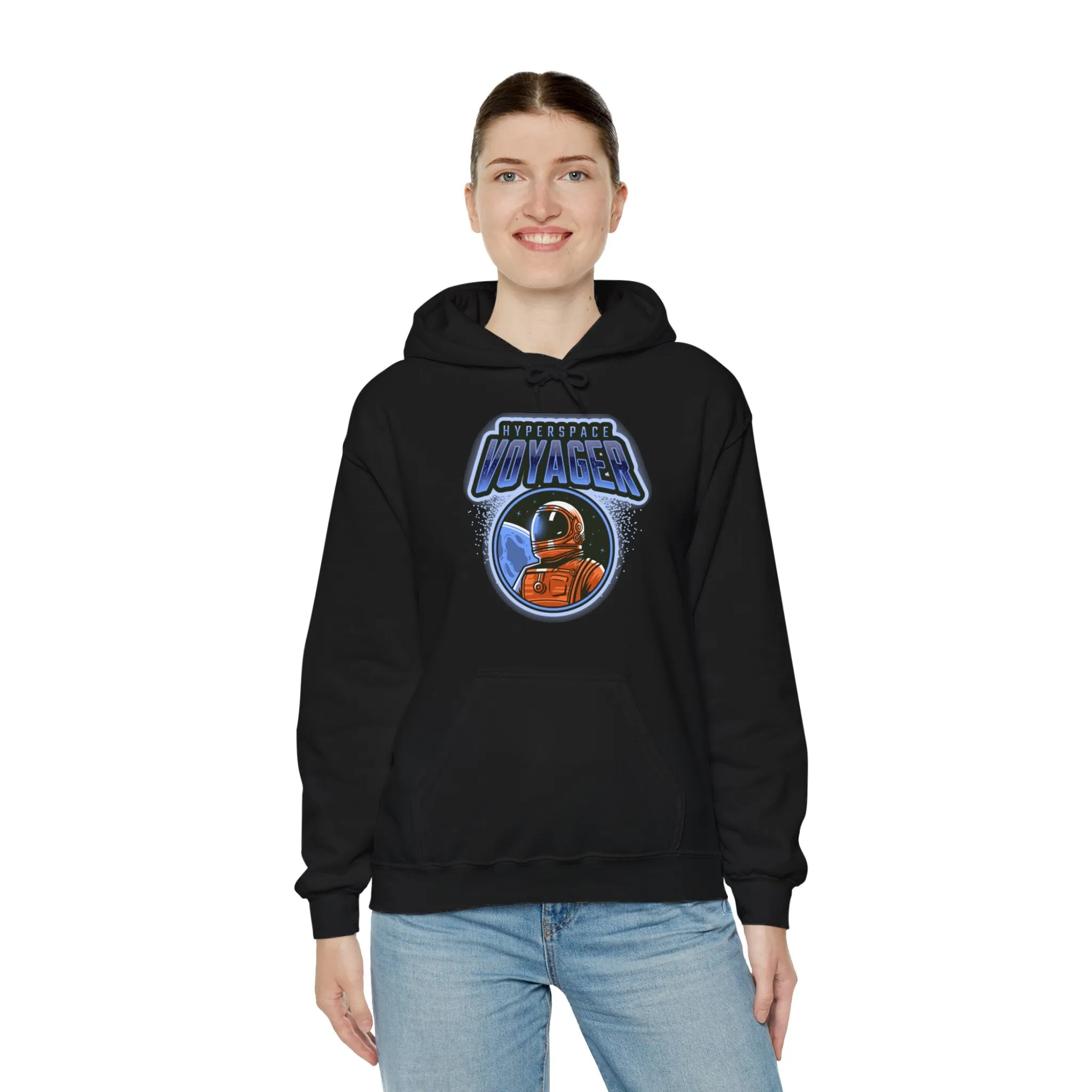 Hyperspace Voyager Astronaut Sci-Fi Hoodie