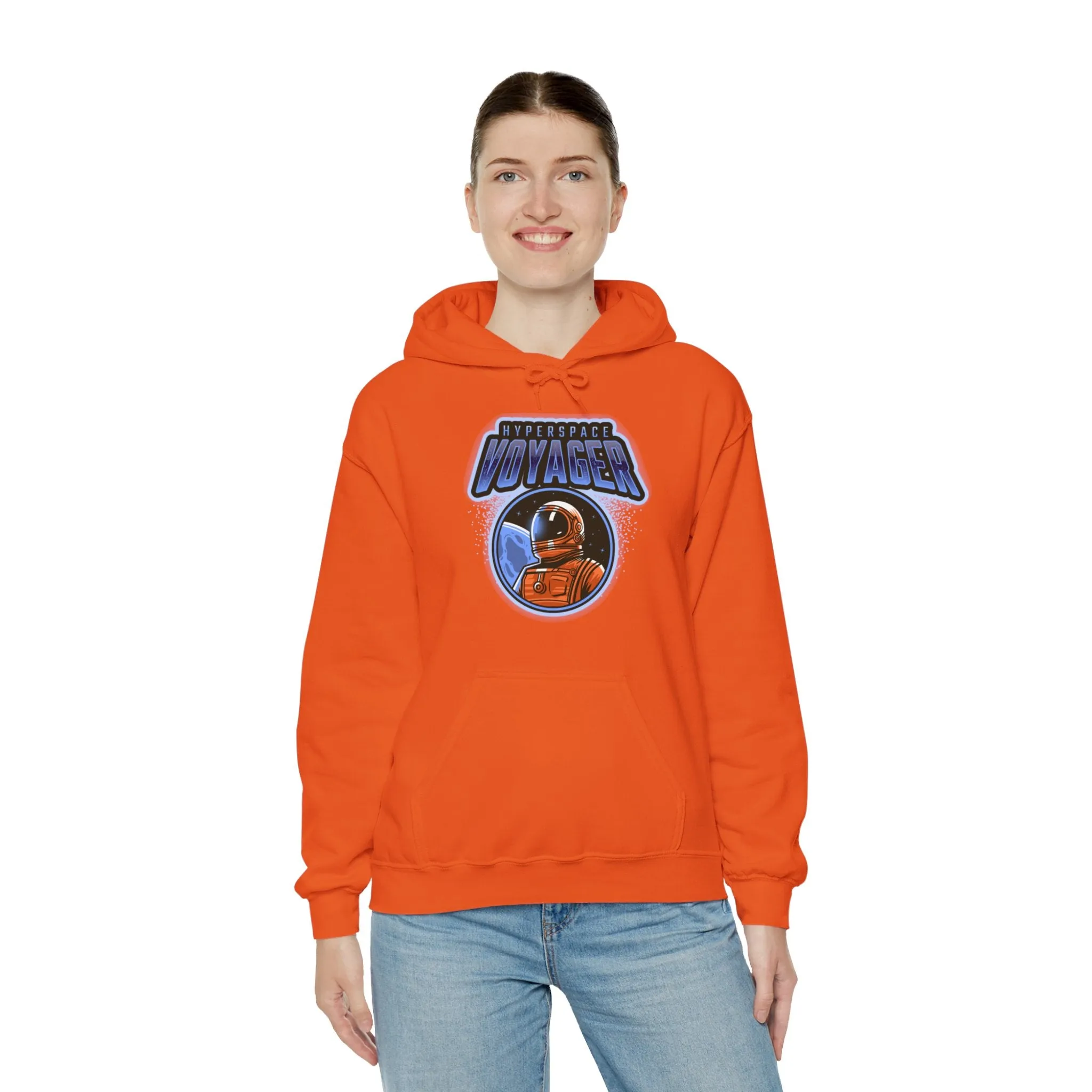 Hyperspace Voyager Astronaut Sci-Fi Hoodie