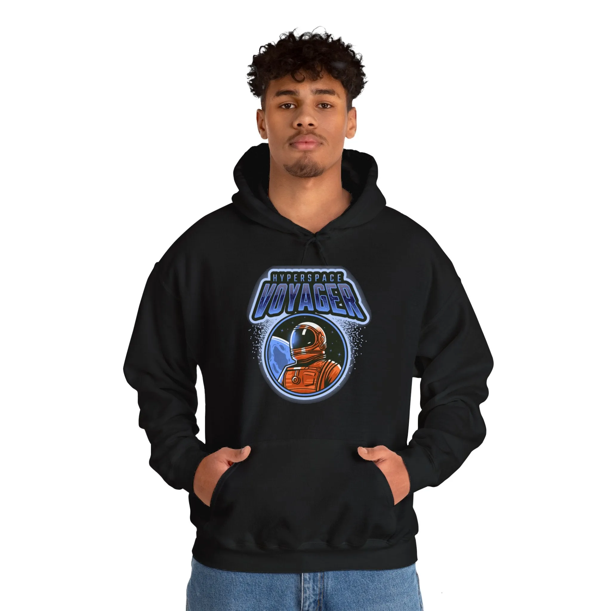 Hyperspace Voyager Astronaut Sci-Fi Hoodie