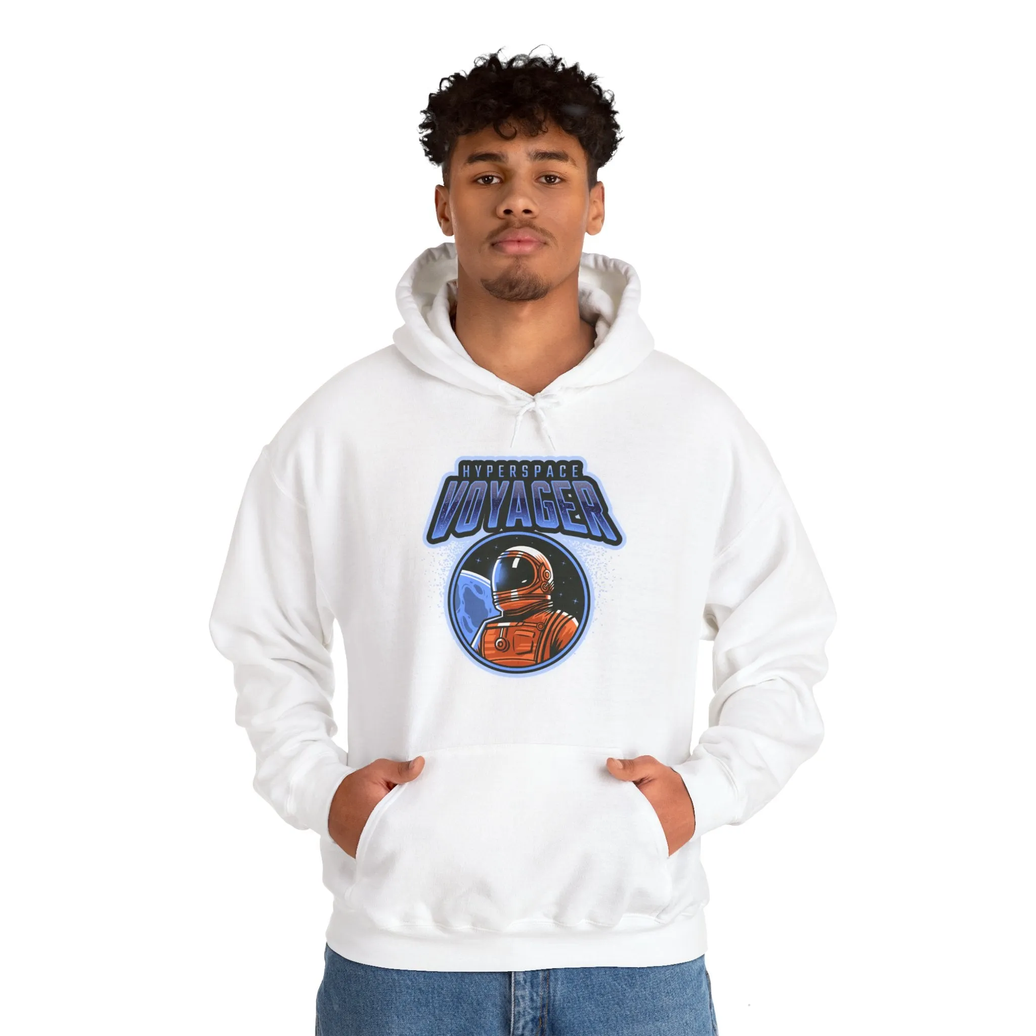 Hyperspace Voyager Astronaut Sci-Fi Hoodie