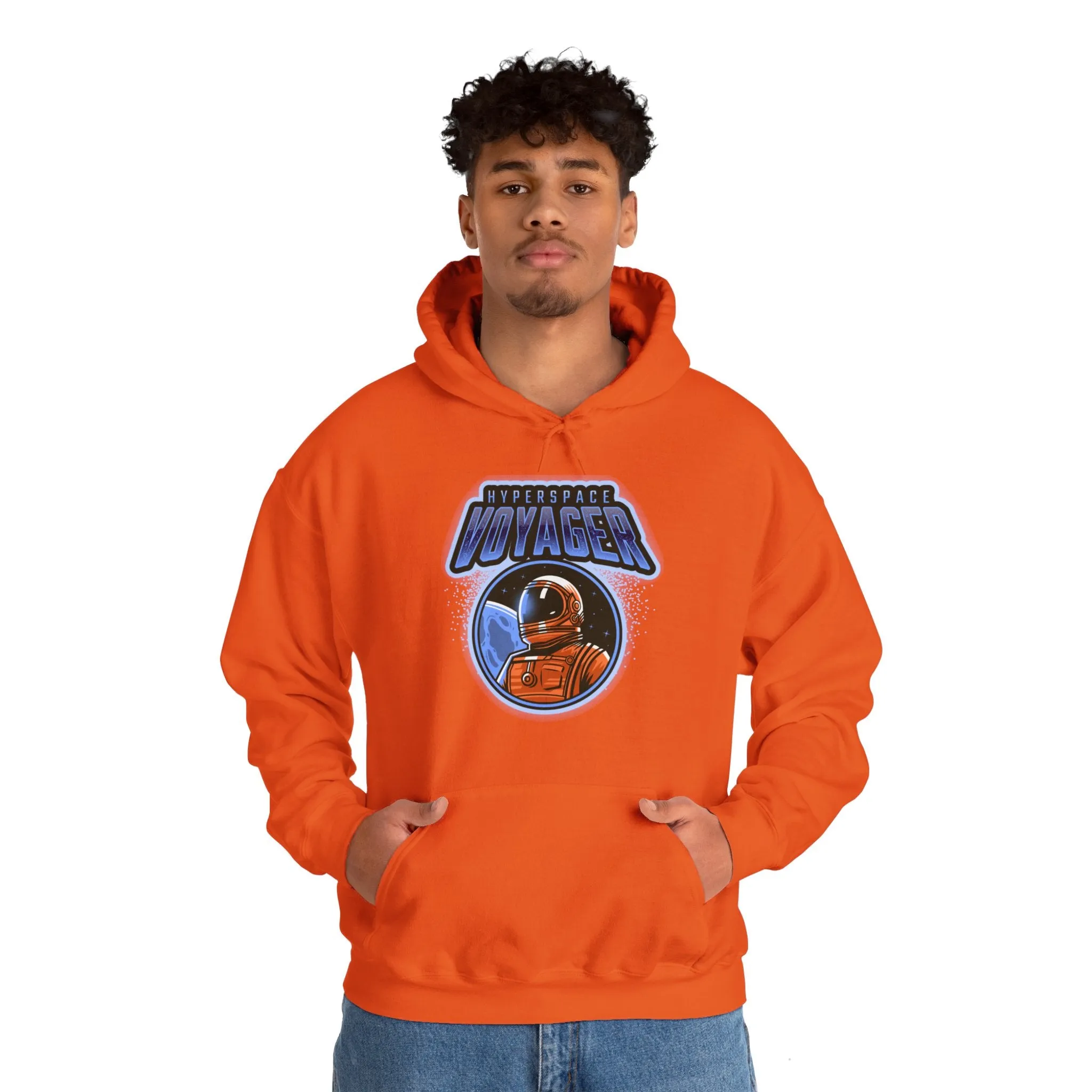 Hyperspace Voyager Astronaut Sci-Fi Hoodie