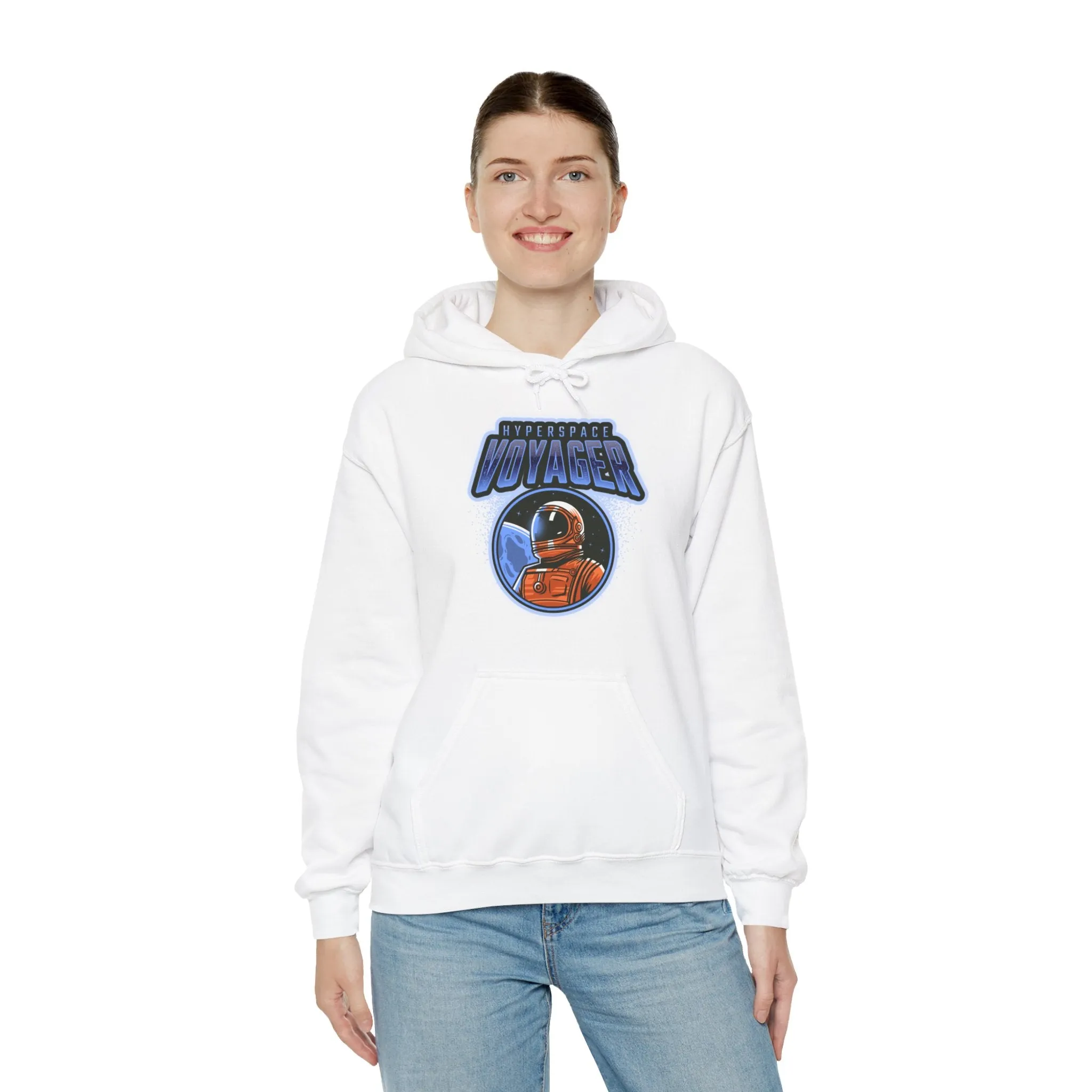 Hyperspace Voyager Astronaut Sci-Fi Hoodie