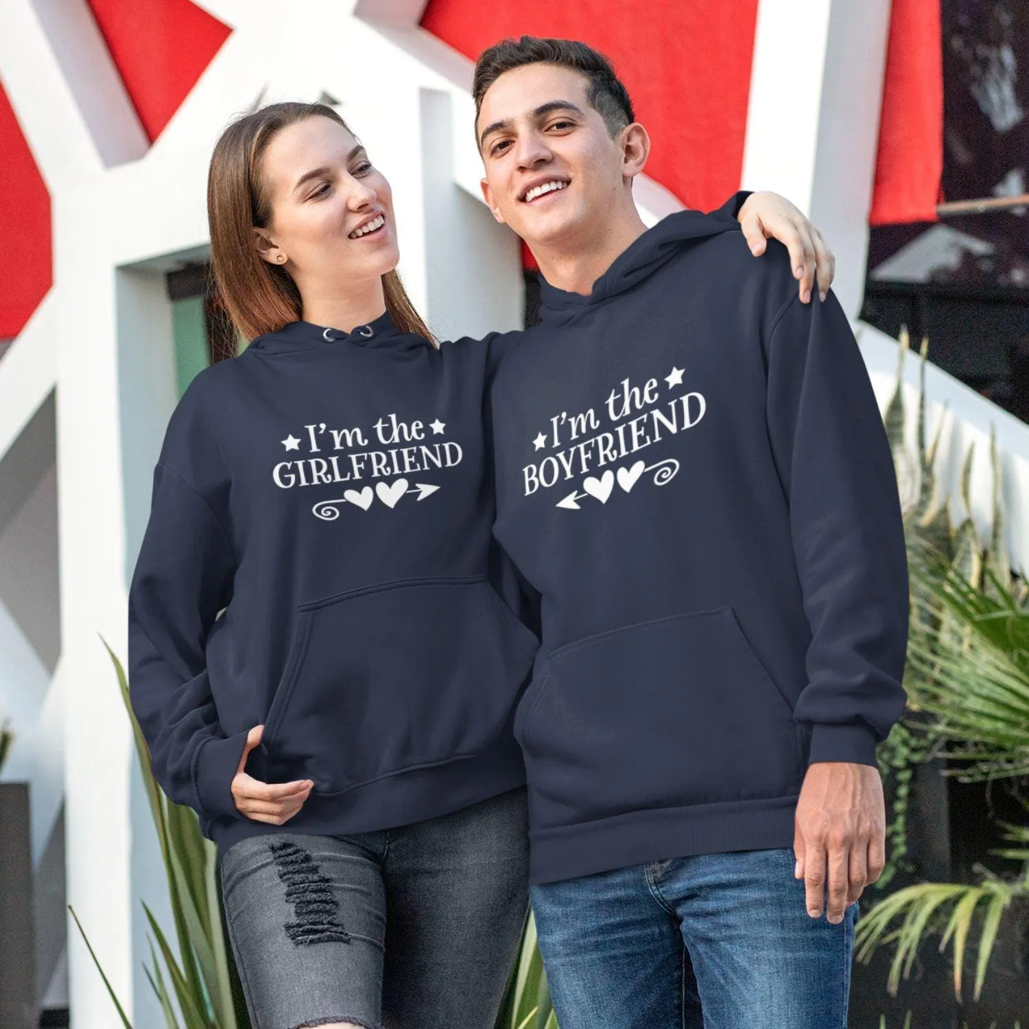 I'm The Boyfriend/Girlfriend Matching Outfits for Couples: Lovey-Dovey Gift Idea