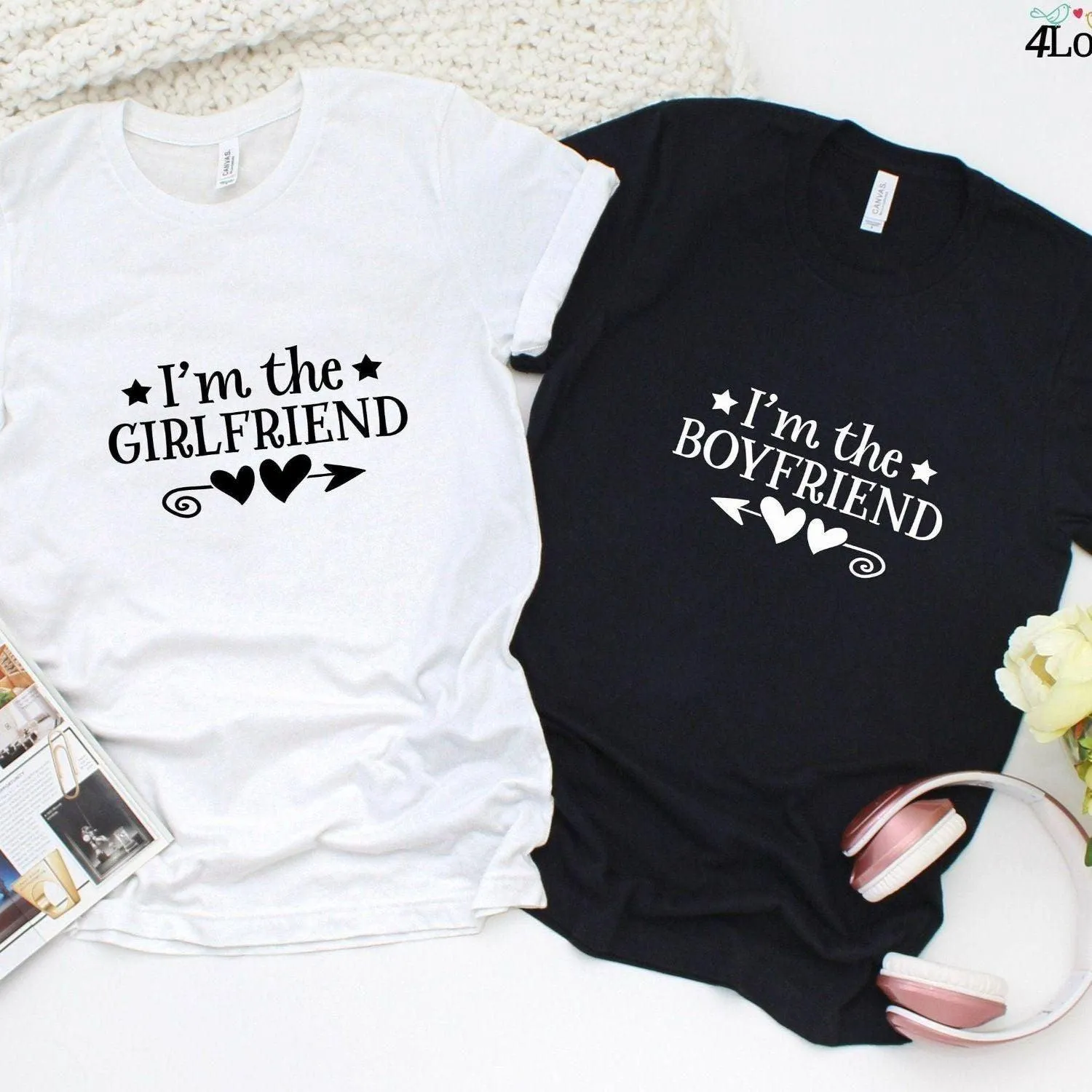 I'm The Boyfriend/Girlfriend Matching Outfits for Couples: Lovey-Dovey Gift Idea