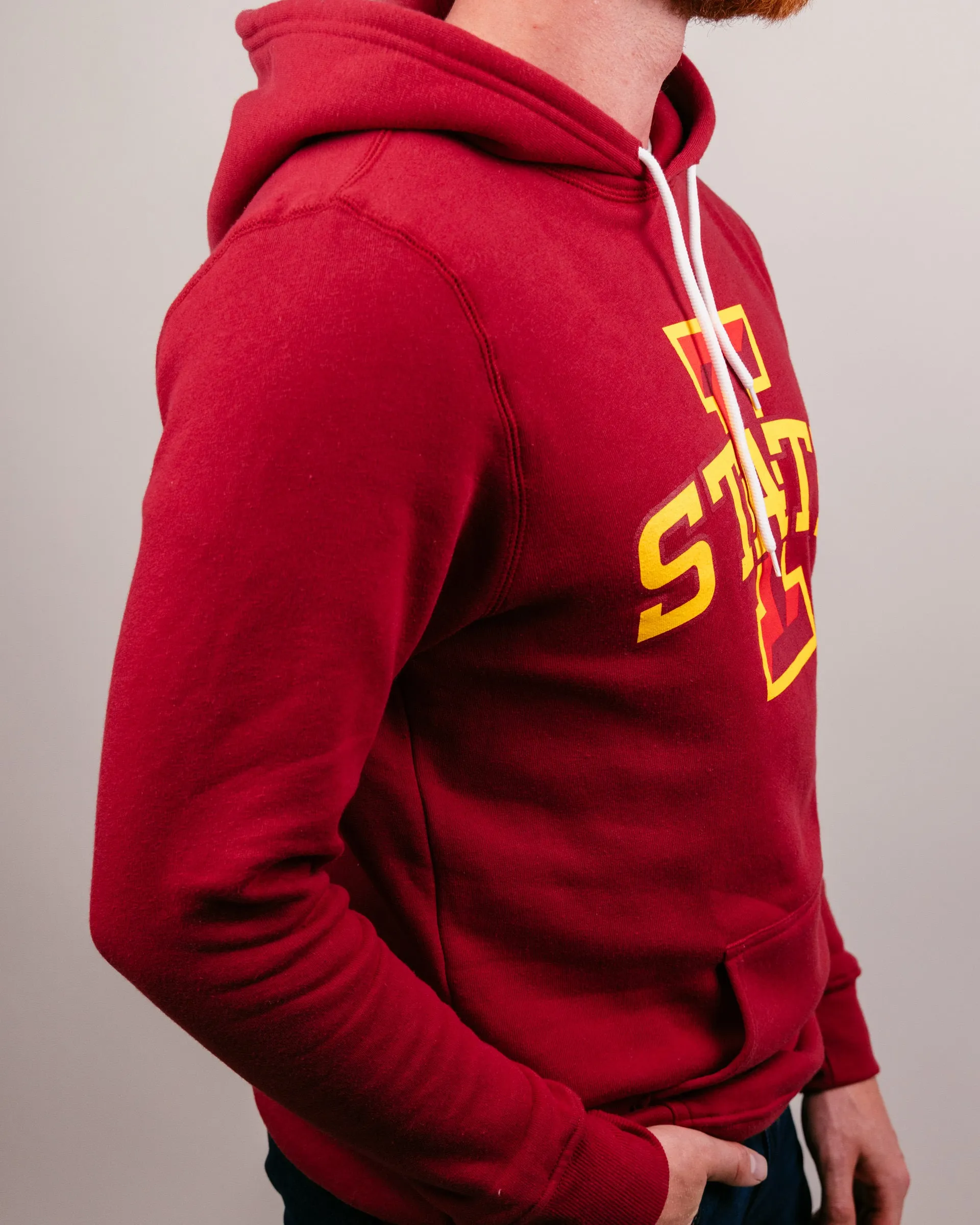 ISU Cyclones Logo Cardinal Hoodie