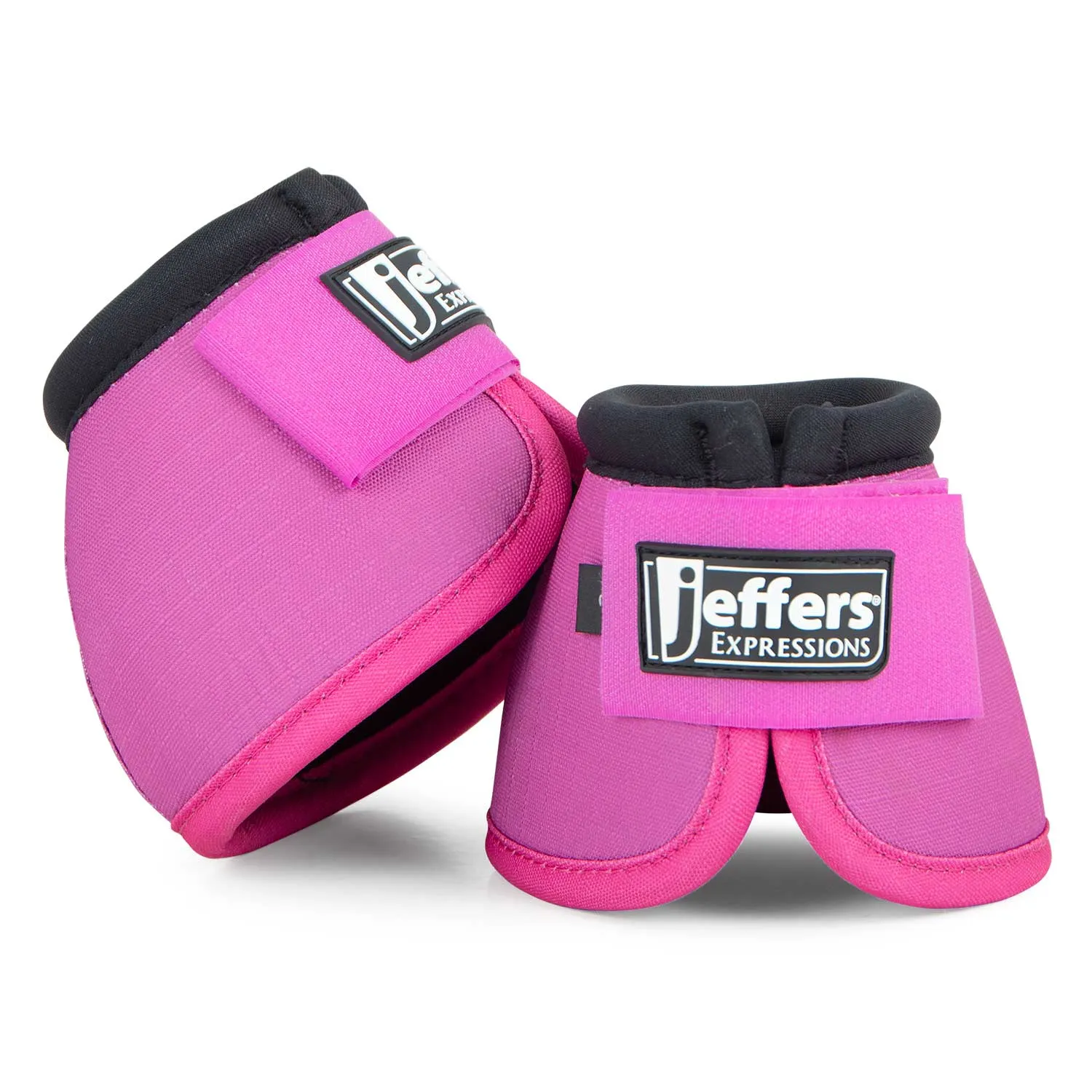 Jeffers Protective Neon Bell Boots for Horses