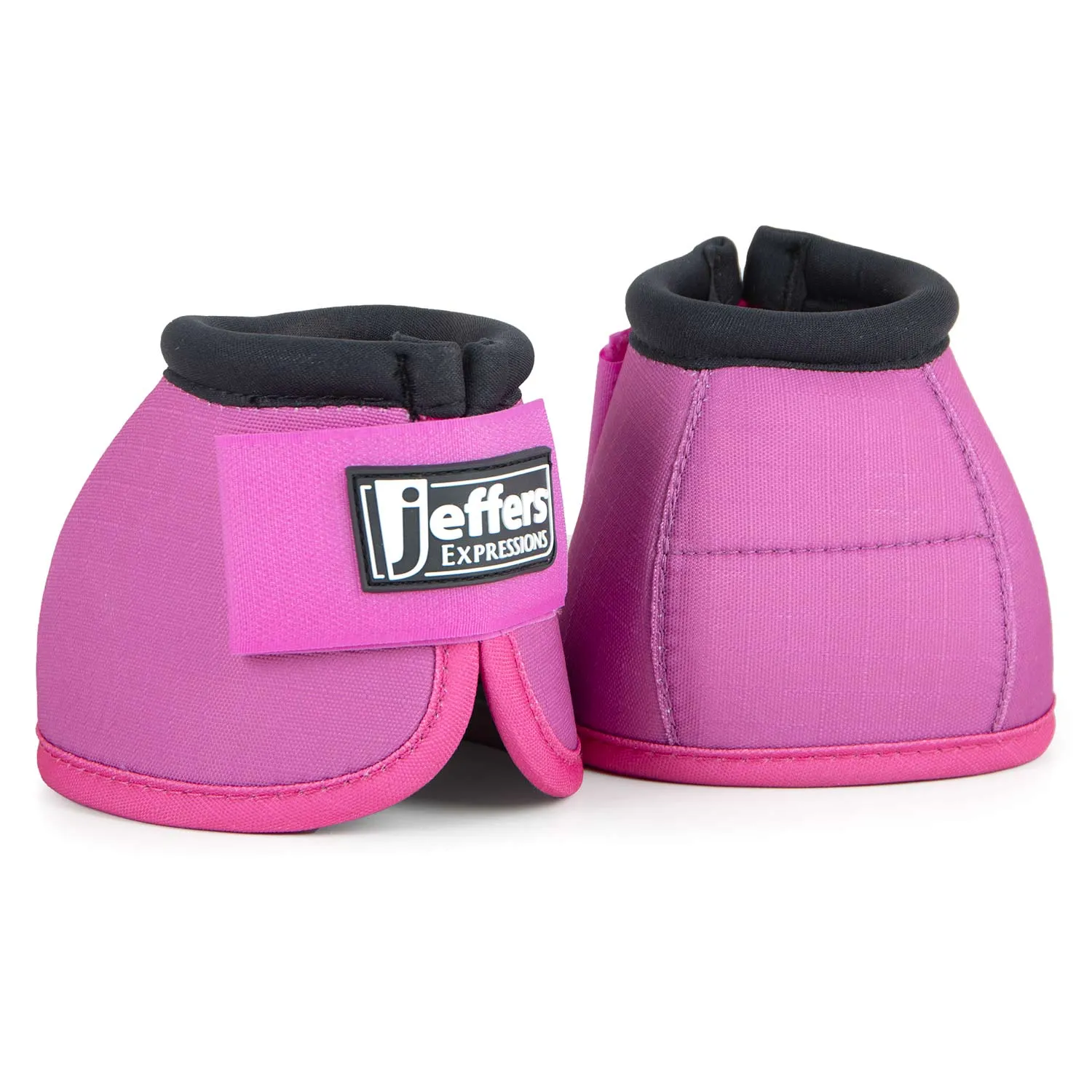 Jeffers Protective Neon Bell Boots for Horses