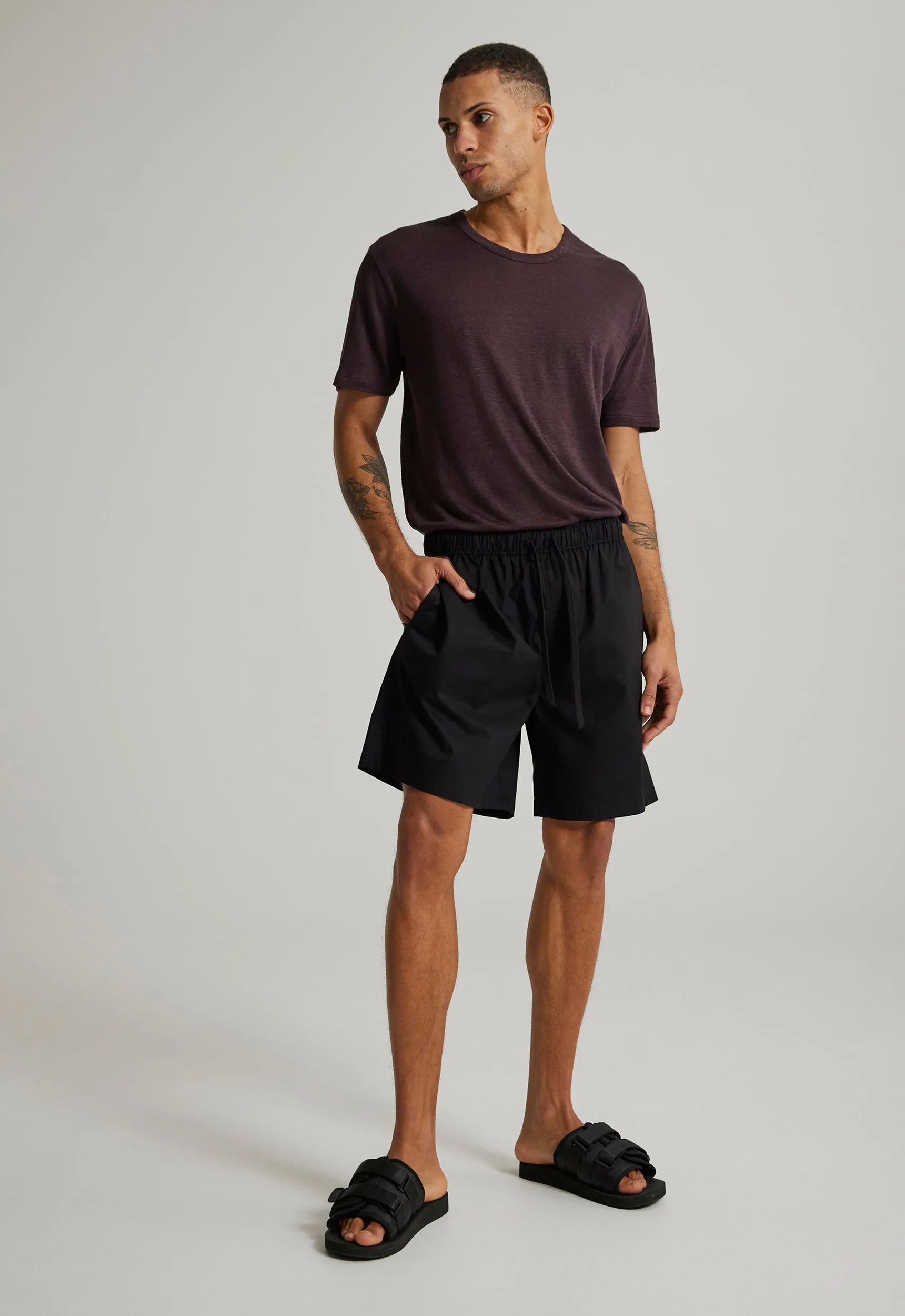 Jordan Cotton Short - Black