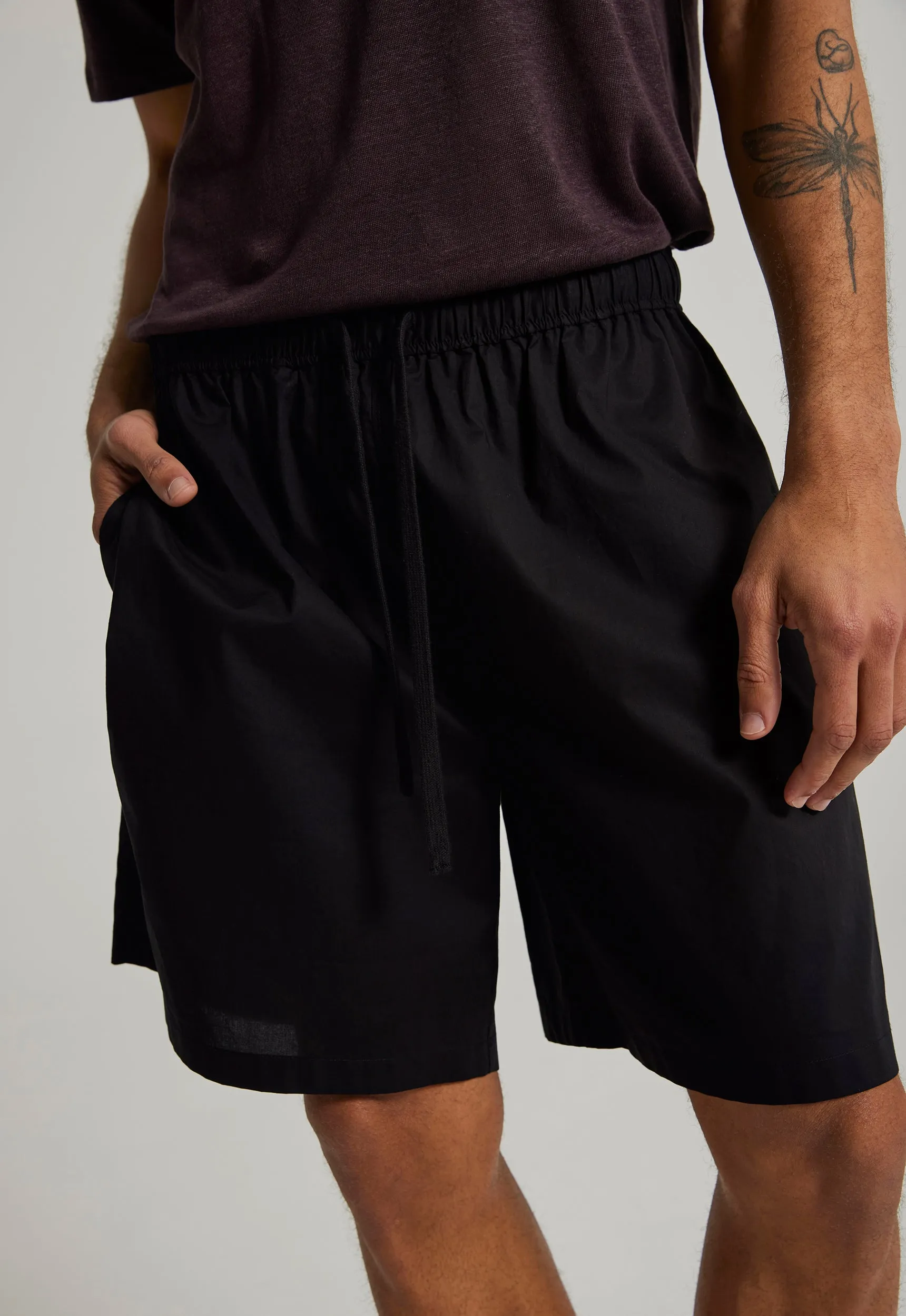 Jordan Cotton Short - Black