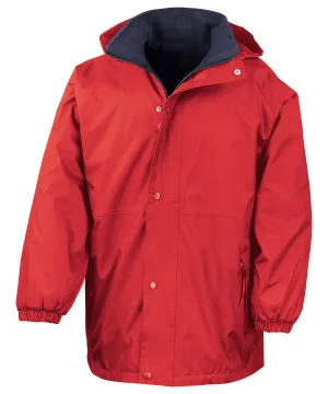 Junior/youth reversible StormDri 4000 jacket | Red/Navy