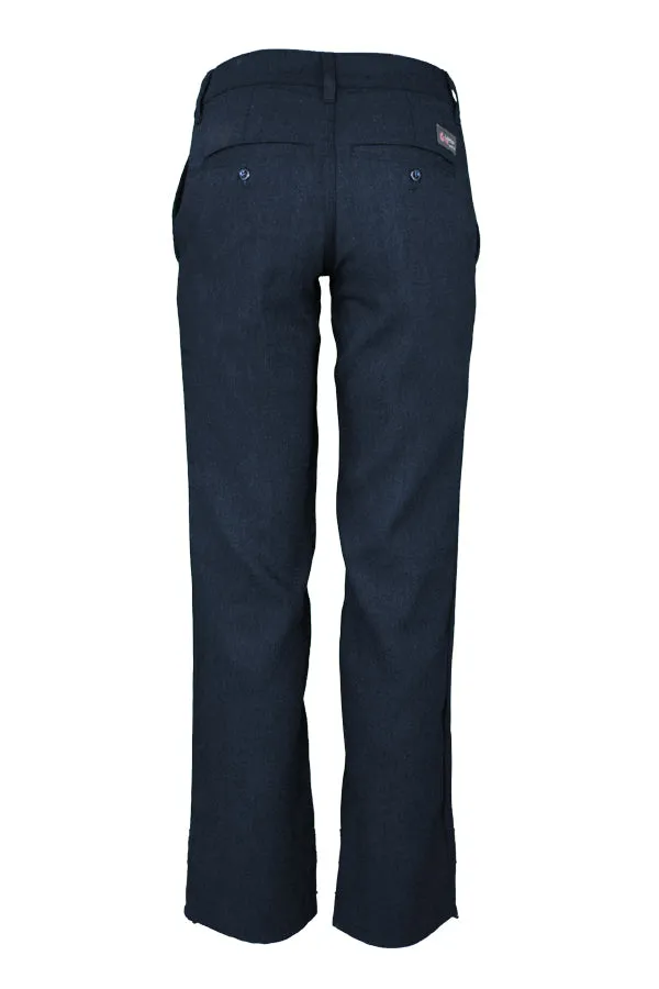 Ladies FR Uniform Pants made with 5oz. TecaSafe One® Inherent | Denim Navy