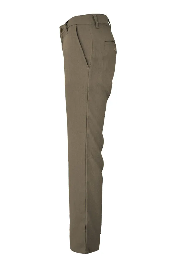 Ladies FR Uniform Pants made with 5oz. TecaSafe One® Inherent | Khaki