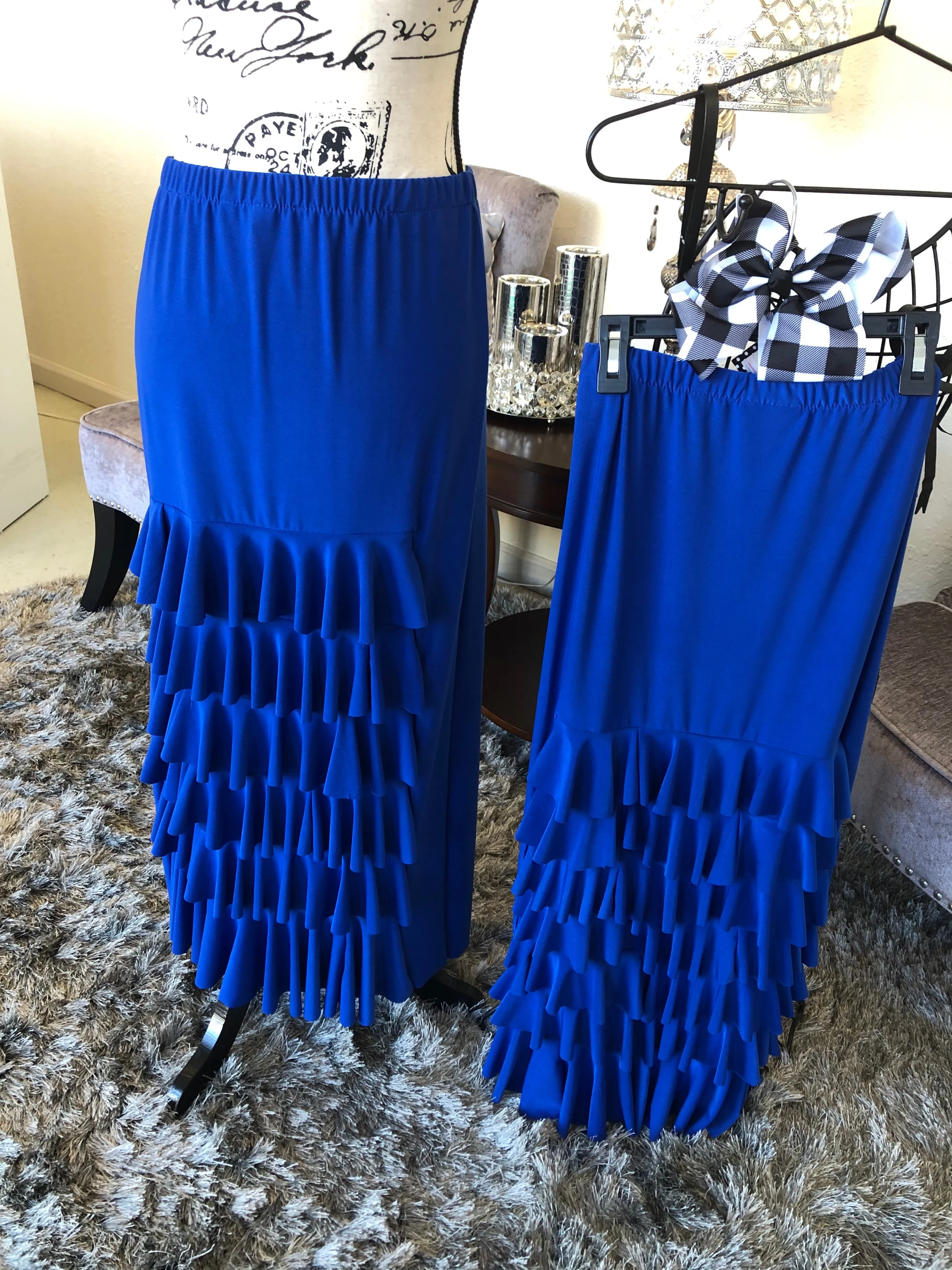 Ladies Royal Nonnie Ruffle Skirt