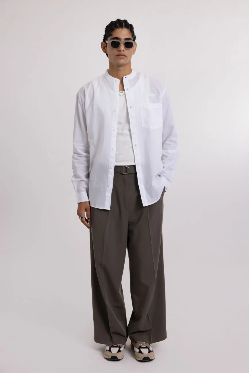 Linen Shirt // White