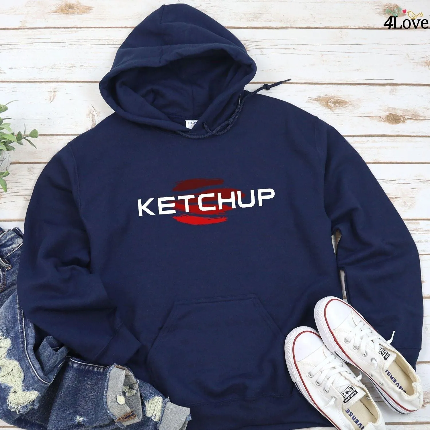 Matching Couple Outfit: His & Hers Ketchup & Mustard | Gifts For Couples