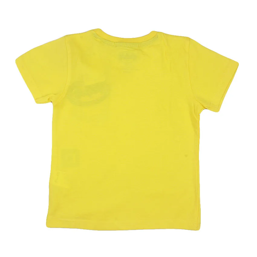 REDTAG Boy's Yellow T-Shirts