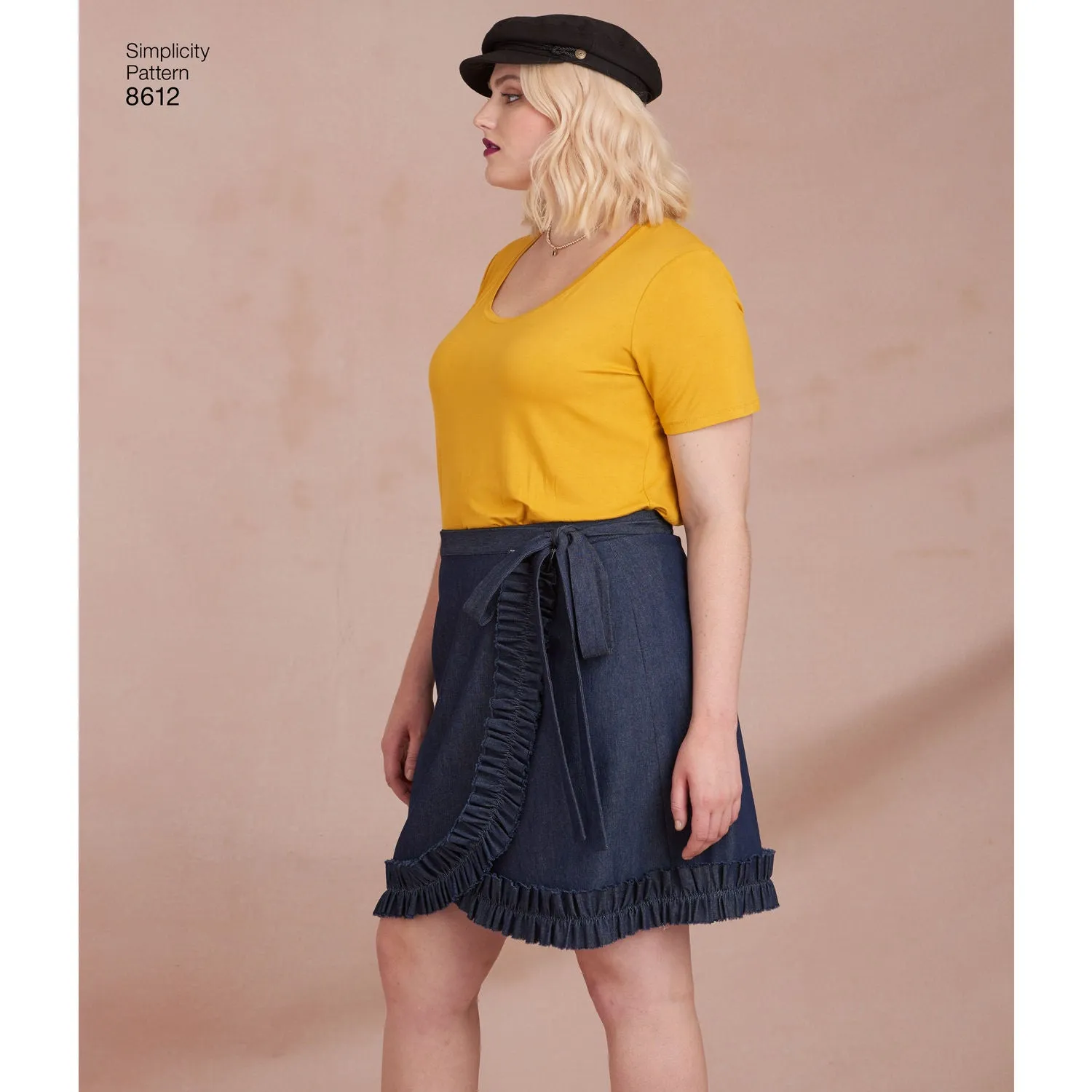 Simplicity Pattern S8612 Women's Easy Wrap Skirts by Ashley Nell Tipton