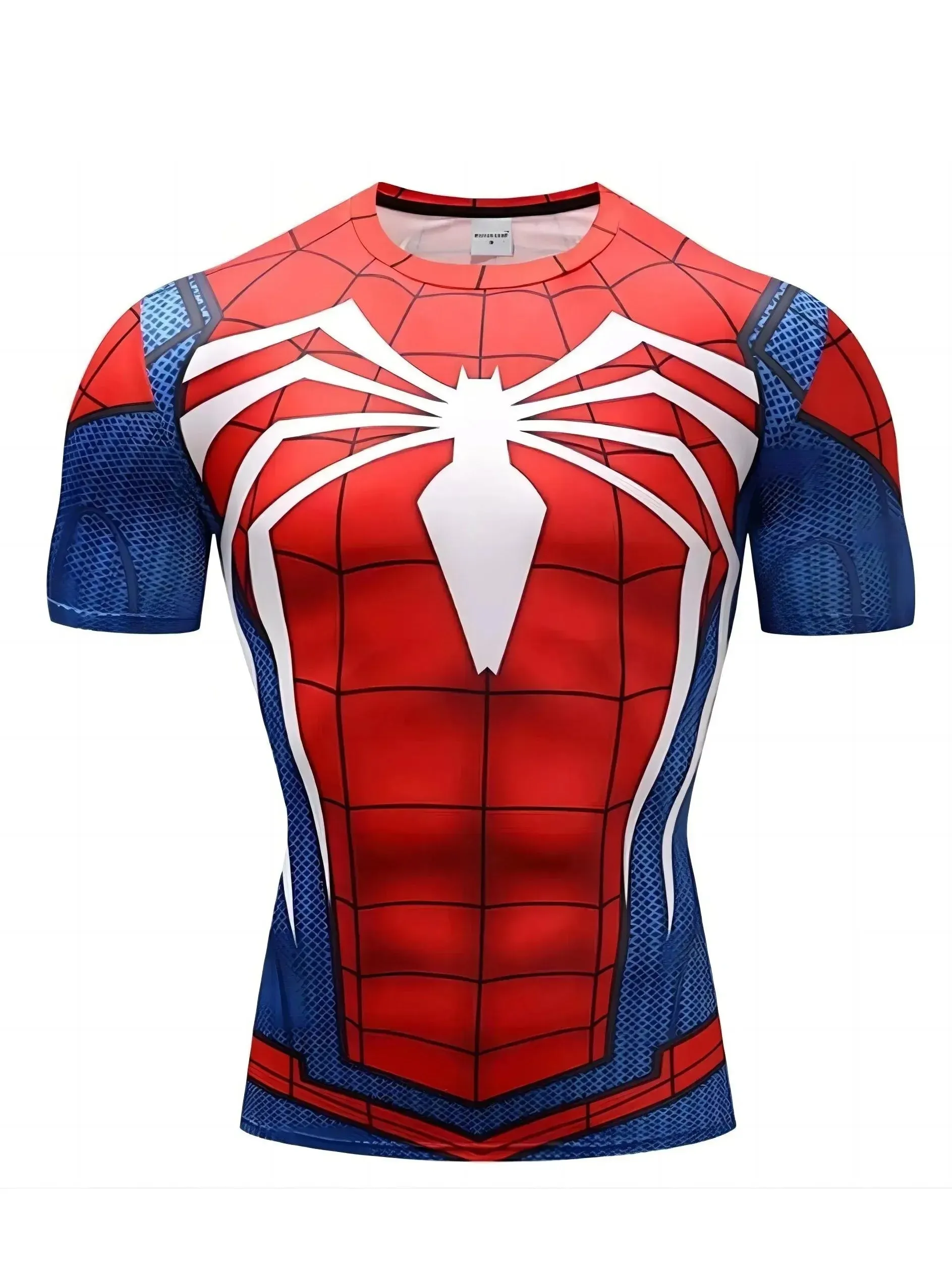 TEBELK Compression Shirt Super Hero