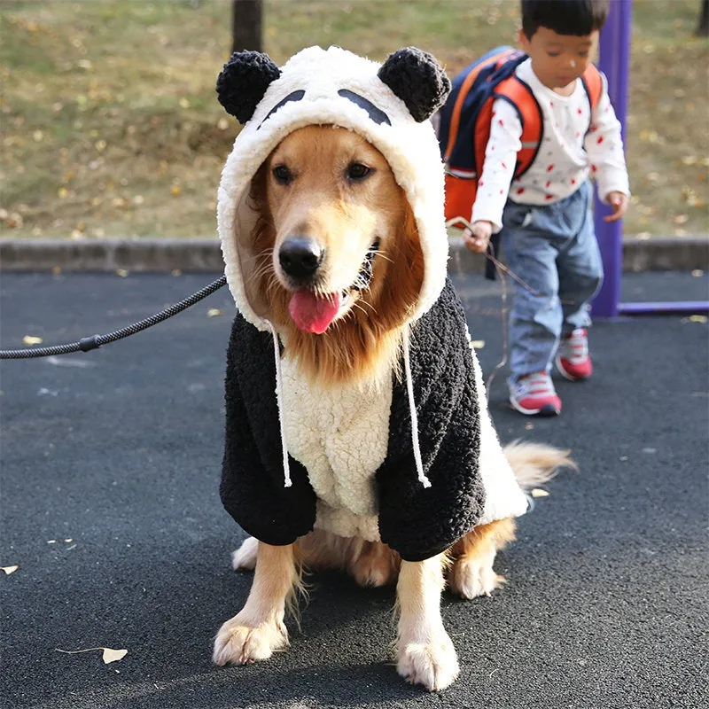 Tiger Panda and Fox Hoodies Dog Costumes