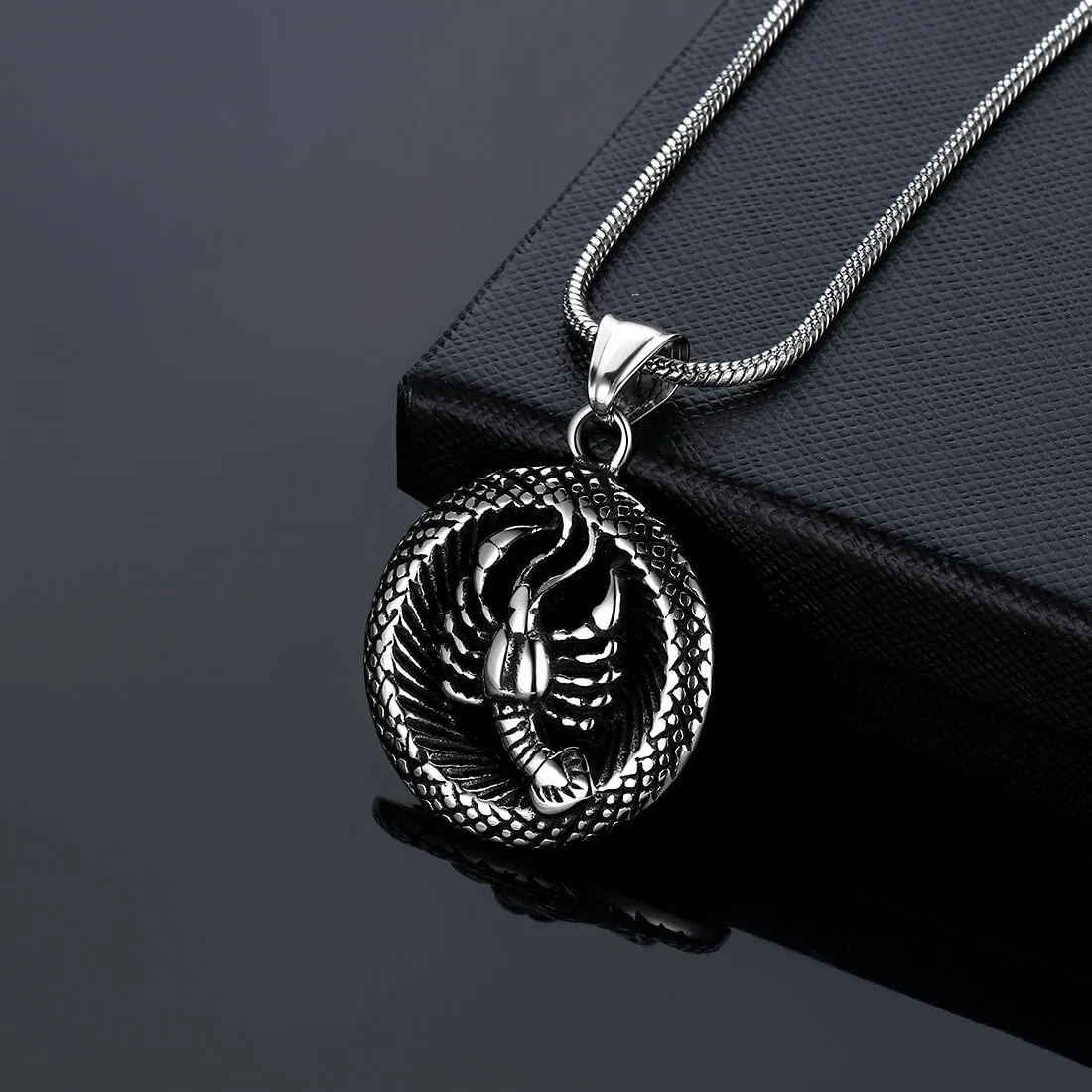 Tokyo Mart Men Zodiac Cancer Necklace Pendant Star Sign Constellation Jewelry Women Boys Girls Birthday Gift