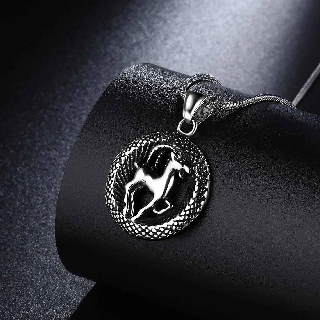 Tokyo Mart Men Zodiac Capricorn Necklace Pendant Star Sign Constellation Jewelry Women Boys Girls Birthday Gift