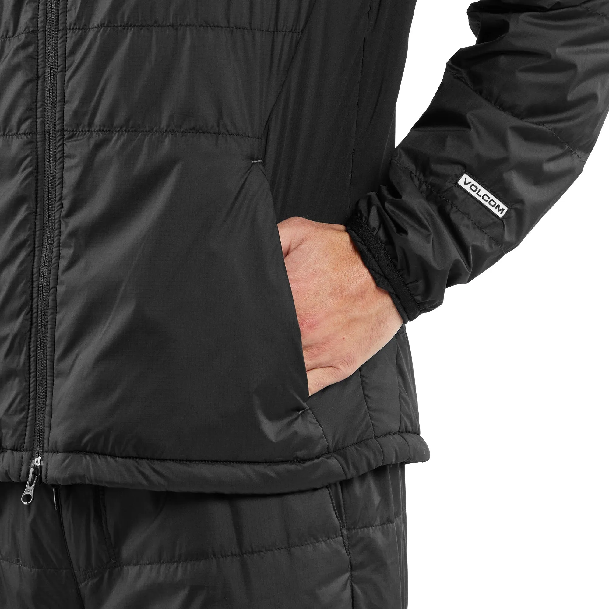 Utility Puff Jacket - Black