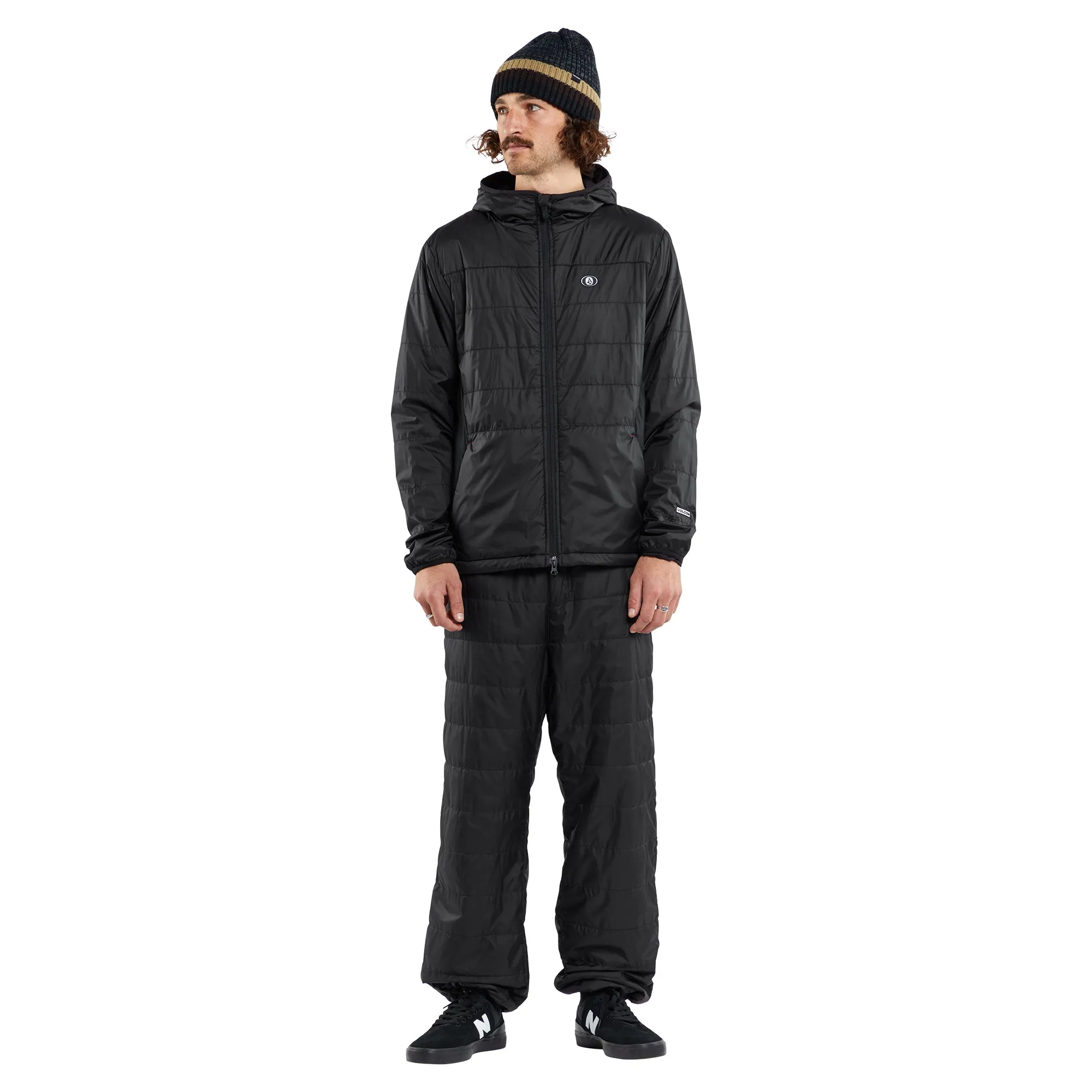 Utility Puff Jacket - Black