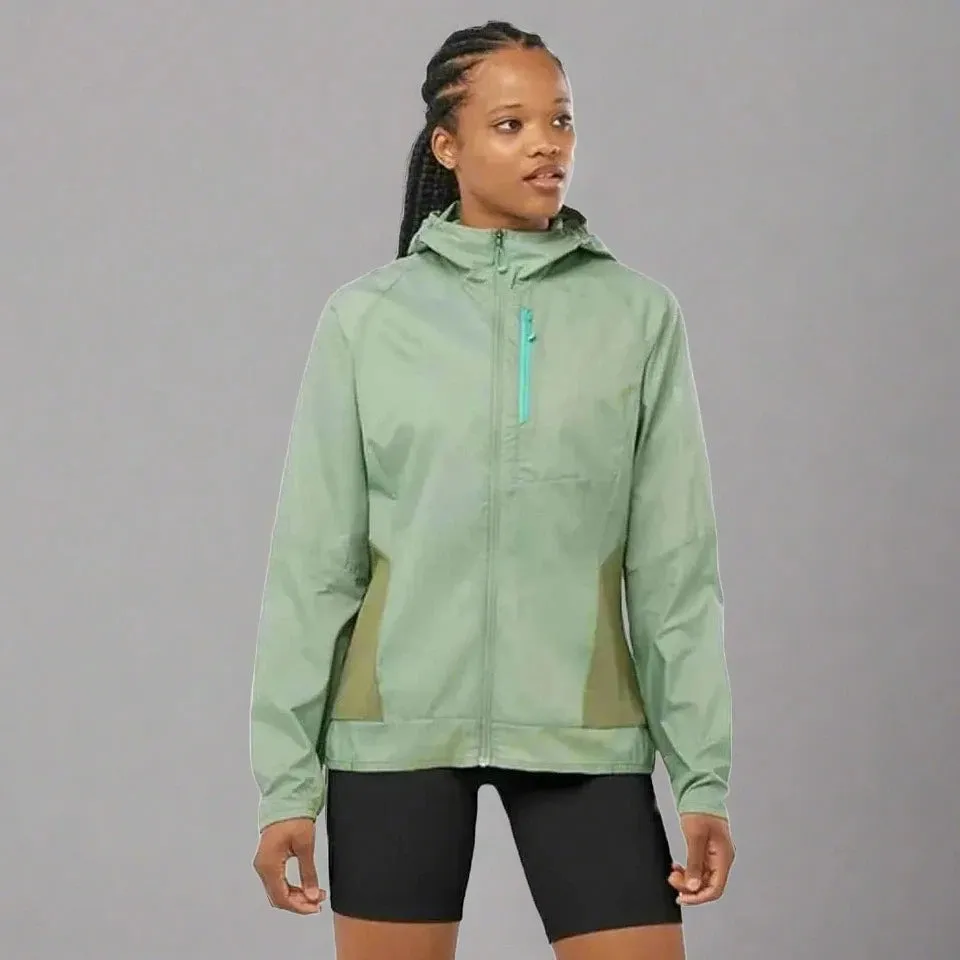 Womens Bonatti Cross Wind Jacket - Lily Pad/Deep Lichen Green