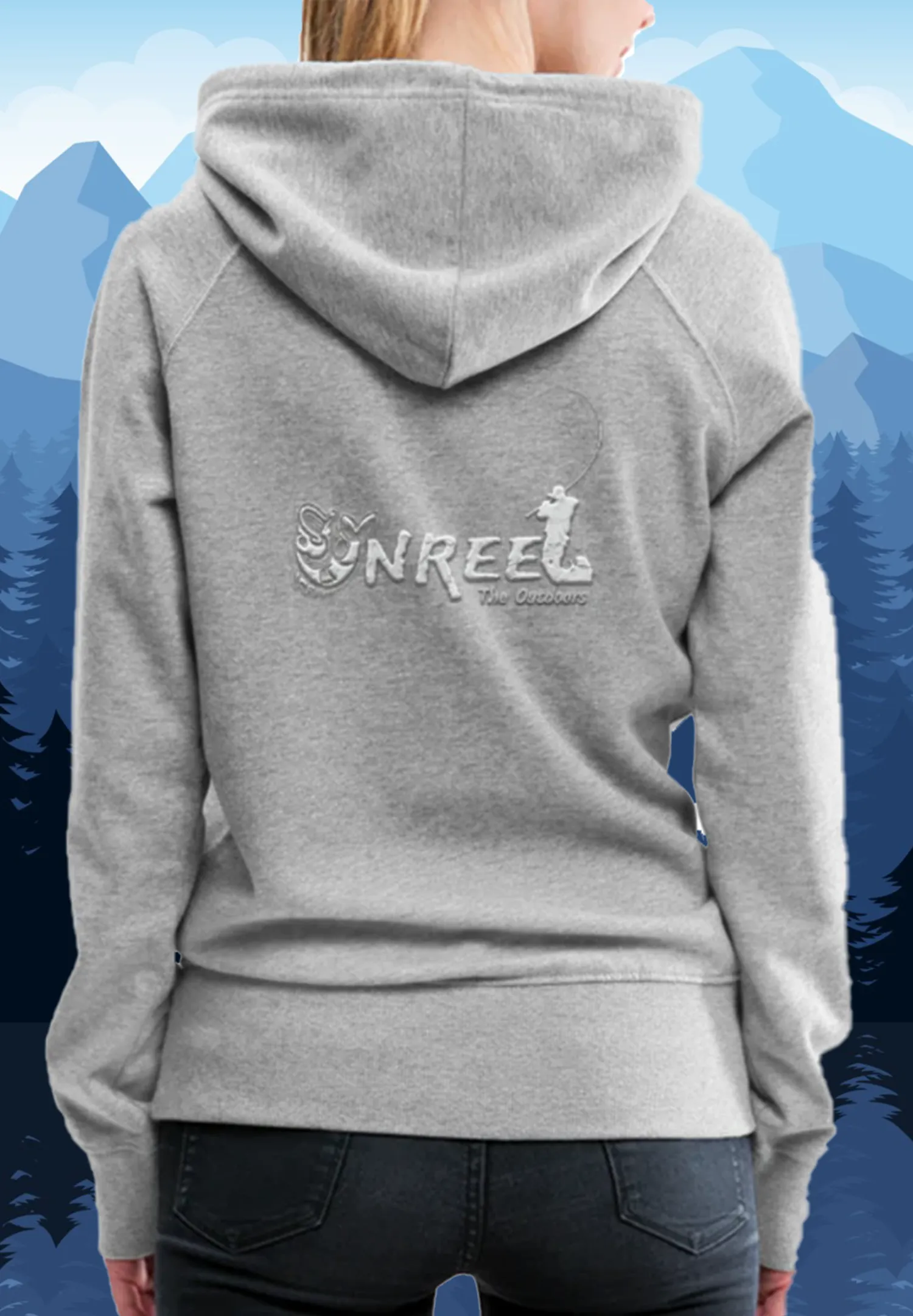 Women’s Premium Unreel compass Hoodie