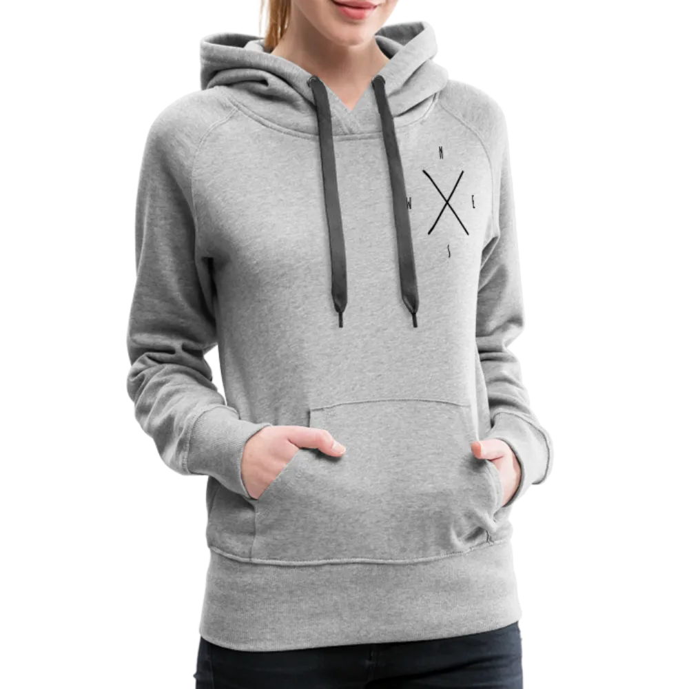 Women’s Premium Unreel compass Hoodie