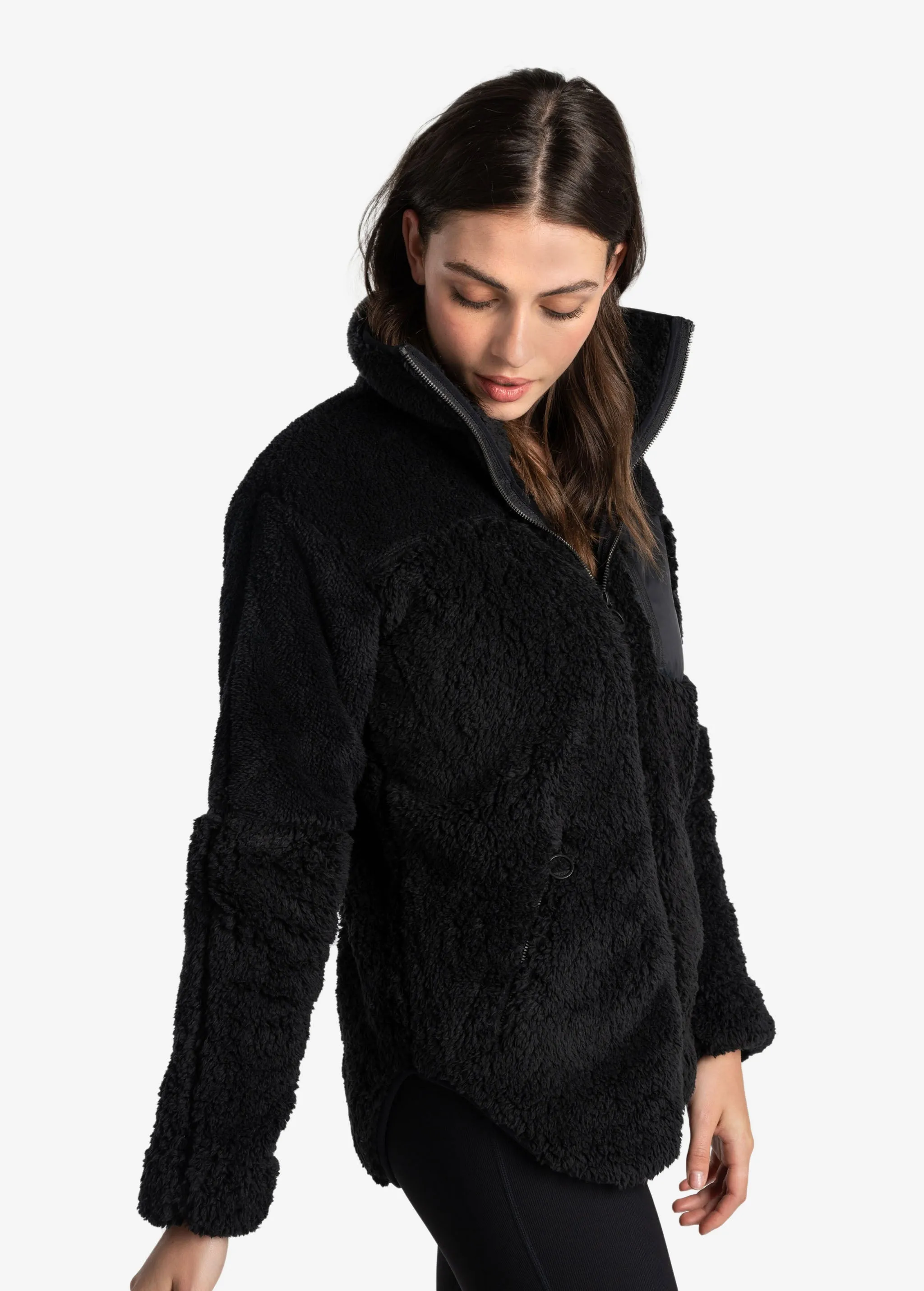 Yana Full Zip Teddy Cardigan